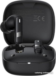 Наушники Baseus A00069700113-00 Bowie E20 True Wireless Earphones Cluster Black материал: ABS + PC, Bluetooth 5.3, время работы: около 6 часов, интерфейс зарядки: Type-C, время зарядки