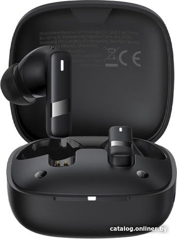 Наушники Baseus A00069700113-00 Bowie E20 True Wireless Earphones Cluster Black материал: ABS + PC, Bluetooth 5.3, время работы: около 6 часов, интерфейс зарядки: Type-C, время зарядки