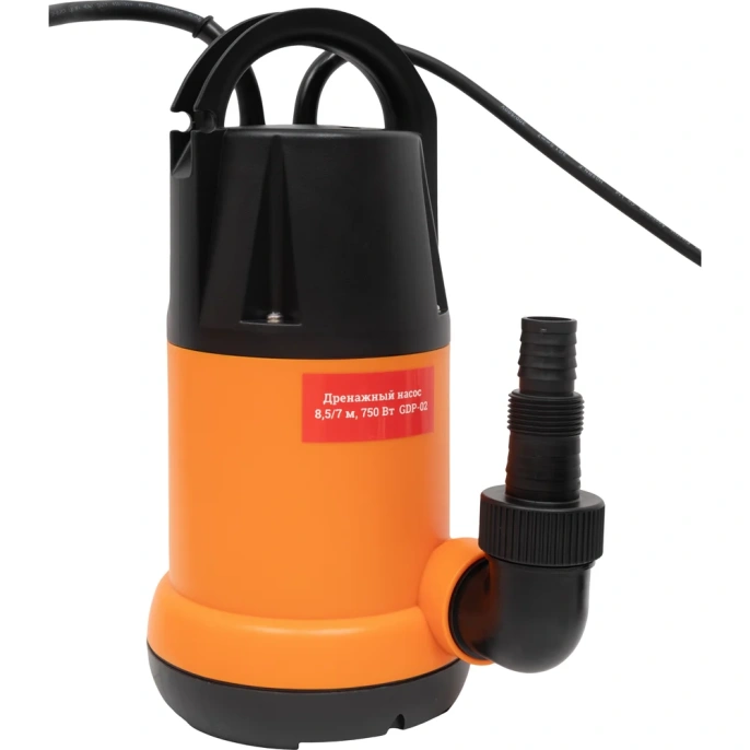 Дренажный насос, 750 Вт, выс. подъема 8.5 м, Gigant GDP-02