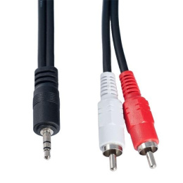 PERFEO Кабель Jack 3.5 мм вилка - 2xRCA вилка, длина 1,5 м. J2002
