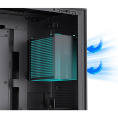 Корпус без блока питания Case JONSBO D41 STD, Midi-Tower, TG, no fan, 1xUSB-A 3.2 + 1xUSB-C 3.2, ATX, mATX Black (D41 STD Black)