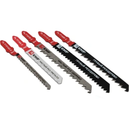 Набор пилок для электролобзика Expert Universal дерево и металл, SK5+HSS, 5 шт Expert EKF npl-set-5