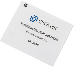 Саундбар Oklick OK-535S, 1.0 одна колонка , черный [1475401]