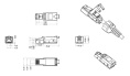 Коннектор Rj-45 Hyperline PLUD-8P8C-S-C6-VL кат. 6 неэкранированный