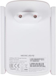 Повторитель беспроводного сигнала MERCUSYS MW300RE,  белый