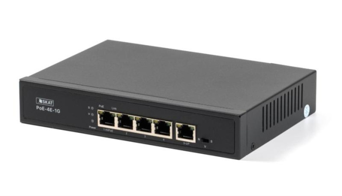 Коммутатор SKAT PoE-4G-1G