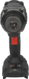 Гайковерт TEH LW600N-1B (мах крутящий момент: 600 нм, 3 режима работы, патрон: 1/2 дюйма с отверстием и фрикционным кольцом, комплектация: акб 4ач, зу, кейс)