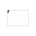 Магнитно-маркерная доска Hatber 90x120 см, с полочкой для аксессуаров 47574