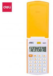 Калькулятор DELI E39217/OR, 8-разрядный, оранжевый