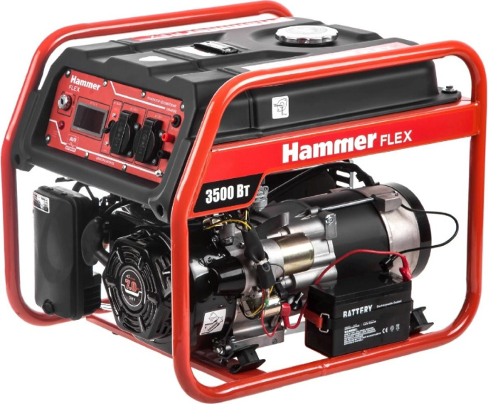 Генератор Hammer Flex GN4000E 3.5кВт