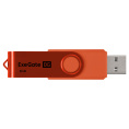USB-флеш накопитель ExeGate Jet 8GB оранжевый USB2.0, 480Mbps, пластик/металл EX302038RUS
