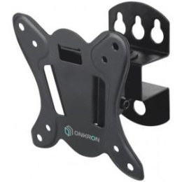 Кронштейн ONKRON NP13-B 10-32'' макс 100*100 мм, наклон -+ 8°, поворот: 45°, от стены 85 мм, макс вес 25кг, черный 