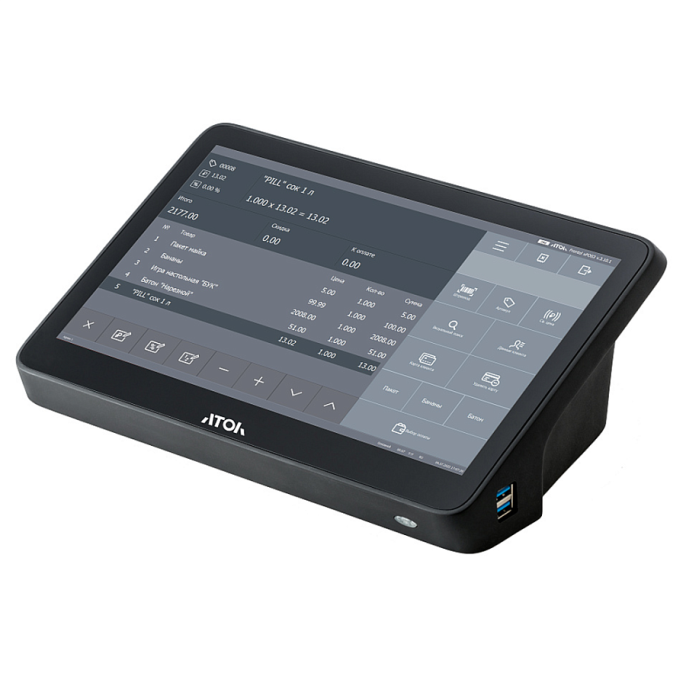 ПОС-компьютер Атол 62655 Optima 7 Lite черный