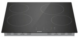 Электрическая варочная поверхность Gorenje ECT64BSCE, конфорок: 4 шт., стеклокерамика, независимая, черный
