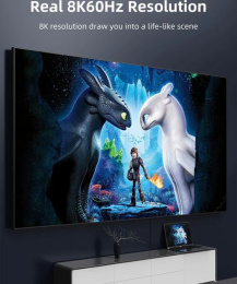 Кабель CABLETIME CC14L (CT-CMHD8K-AG2) 2 м, USB TYPE C - HDMI 8K/60 Гц