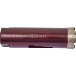 Коронка алмазная по камню с подачей воды D30-L70- М14 (30х70 мм; М14) MESSER 06-92-030