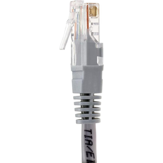 Патчкорд/ Патчкорд литой "Telecom" UTP кат.5е 1,5м серый NA102--1.5M