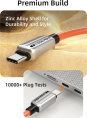 Кабель USB-C CABLETIME CU05H (CT-CM240-ZSB1) 1 м, 480 Мбит/с, 240 Вт, PD 3.1 и QC 4.0., синий,  для быстрого заряда смартфонов и ноутбуков