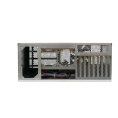 Procase RM438-B-0 Корпус 4U server case,3x5.25+8HDD,черный,без блока питания,глубина 380мм, MB ATX 12"x9.6"