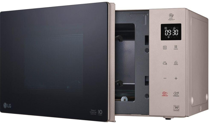 Микроволновая Печь LG MW25R35GISH 25л. 1000Вт бежевый/черный