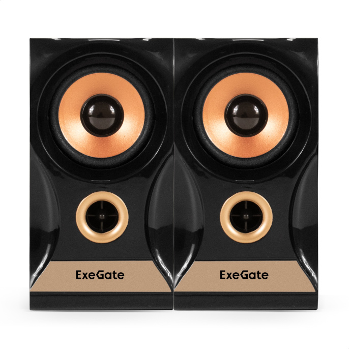 Акустическая система 2.0 ExeGate Maestro SPS-590 (Активная, питание 220В, 2х3Вт, 30-18000Гц, цвет темное дерево, Color Box) EX297196RUS