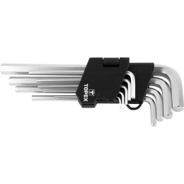 Набор шестигранных ключей TOPEX 1.5-10 мм 35D956
