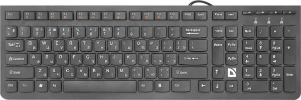 Defender UltraMate SM-530 Клавиатура проводная черная,45530