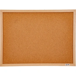 Пробковая доска CS-CWBD-45X60 коричневый, 45x60 см, деревянная рама, пробка Cactus 1146223 (1070272)