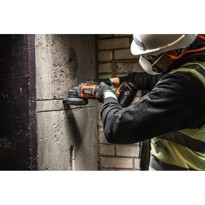 Углошлифмашина AEG BEWS18-125BLPX2-0 125 мм, 18В 4935480857