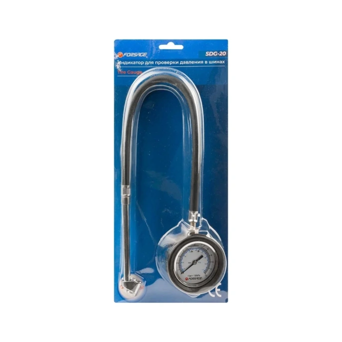 Индикатор для проверки давления в шинах грузовых а/м Forsage 0-12 bar F-SDG-20 57003