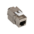 Модуль-вставка Keystone Jack RJ-45 ExeGate KJ-8P8C-SH-C6A-180-TL (Кат.6A, экранированная, 180 градусов, IDC Toolless (без инструмента)) EX297267RUS