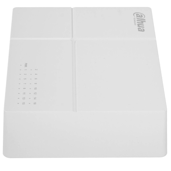 DAHUA DH-SF1016L16-портовый неуправляемый коммутатор 16 RJ45 10/100 Мбит/с;: 3.2 Гбит/с