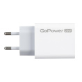 Сетевое З/У/ Сетевое З/У GoPower GPQC08 1USB+1Type-C 20W QC3.0 белый (00-00028401)