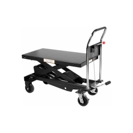 Платформенная тележка с подъемным столом WIEDERKRAFT г/п 750кг WDK-84075