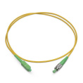 Оптический патч-корд simplex FC-SC 9/125 SM Cabeus FOP(s)-9-FC/APC-SC/APC-7m 7 метров желтый LSZH