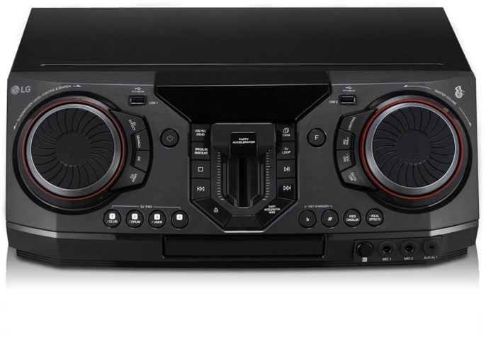 Минисистема LG CL98-FS черный 3500Вт CD CDRW FM USB BT (CL98P+NL98)