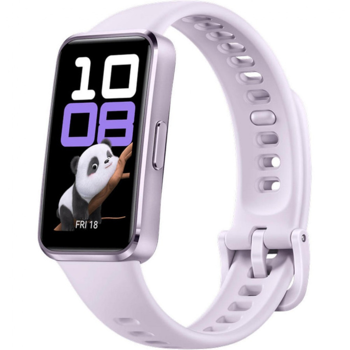 Фитнес-трекер Huawei Band 10 Nora-B29F,  1.47",  фиолетовый/ фиолетовый [55020elb]