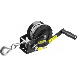 Ручная барабанная лебедка Stayer MASTER 0,45т, 8м 43112-0.5