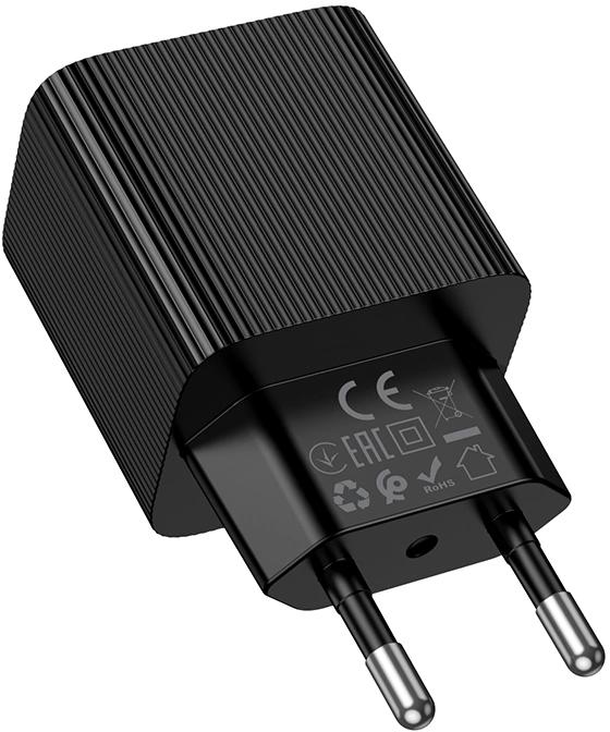 Сетевое зар./устр. Hoco CS84A Excellent PD30W+QC3.0 30W 3A PD+QC универсальное черный 64554