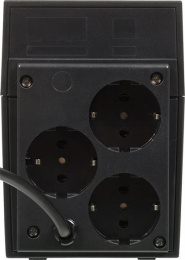 Источник бесперебойного питания Powercom Raptor, Line-Interactive, 600VA/360W, Tower, 3xSchuko 3 batt 657704