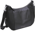 Сумка седло женская Piquadro Lyra BD6658W92T/N 10.9" черная ткань/натур.кожа