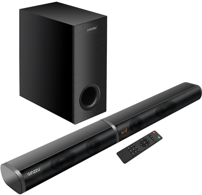 Саундбар Ginzzu GM-506 2.1 50Вт+50Вт черный