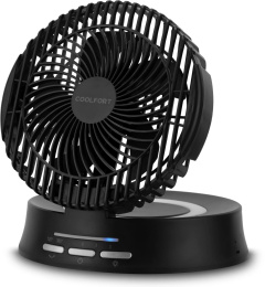 Вентилятор настольный COOLFORT CF-2000, черный