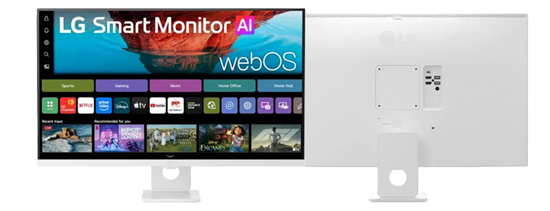 LG выпустила сразу три новых умных монитора на webOS