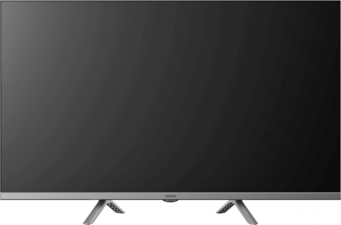 32" Телевизор Digma DM-LED32SBB39 HD, СМАРТ ТВ, Android, темно-серебристый