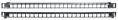 Патч-панель наборная Hyperline (PPBLHD-19-24S-SH-RM) 19" 0.5U 24x