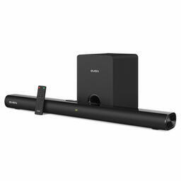 Саундбар SVEN SB-2150A, черный 180 Вт,USB,HDMI,ПДУ,Optical, Bluetooth,дисплей, беспроводной сабвуфер