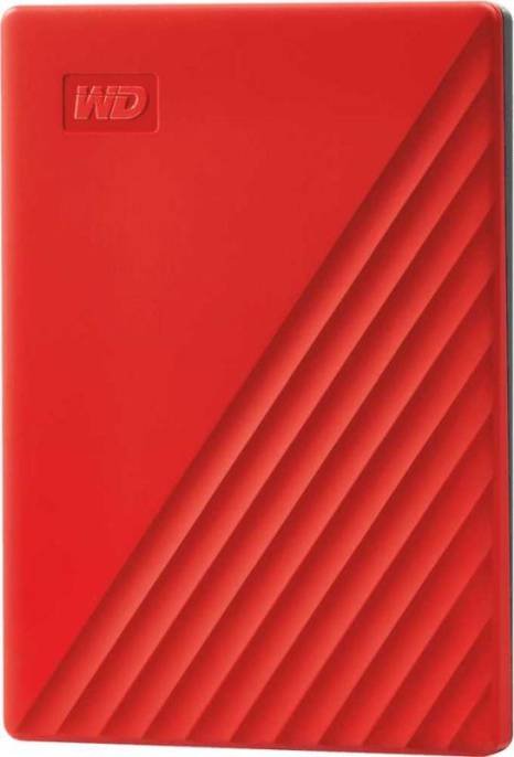 Жесткий диск WD USB3.2 Gen1 2TB WDBYVG0020BRD-WESN My Passport 2.5" красный