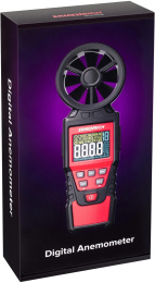 Анемометр-термометр Ermenrich Seek DN30 портативный крыльчатый красный/черный 82973