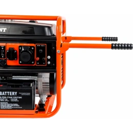 Бензиновый генератор Gigant (6,5 кВт; эл.стартер; ATS; колёса и ручки) GGL-6500E